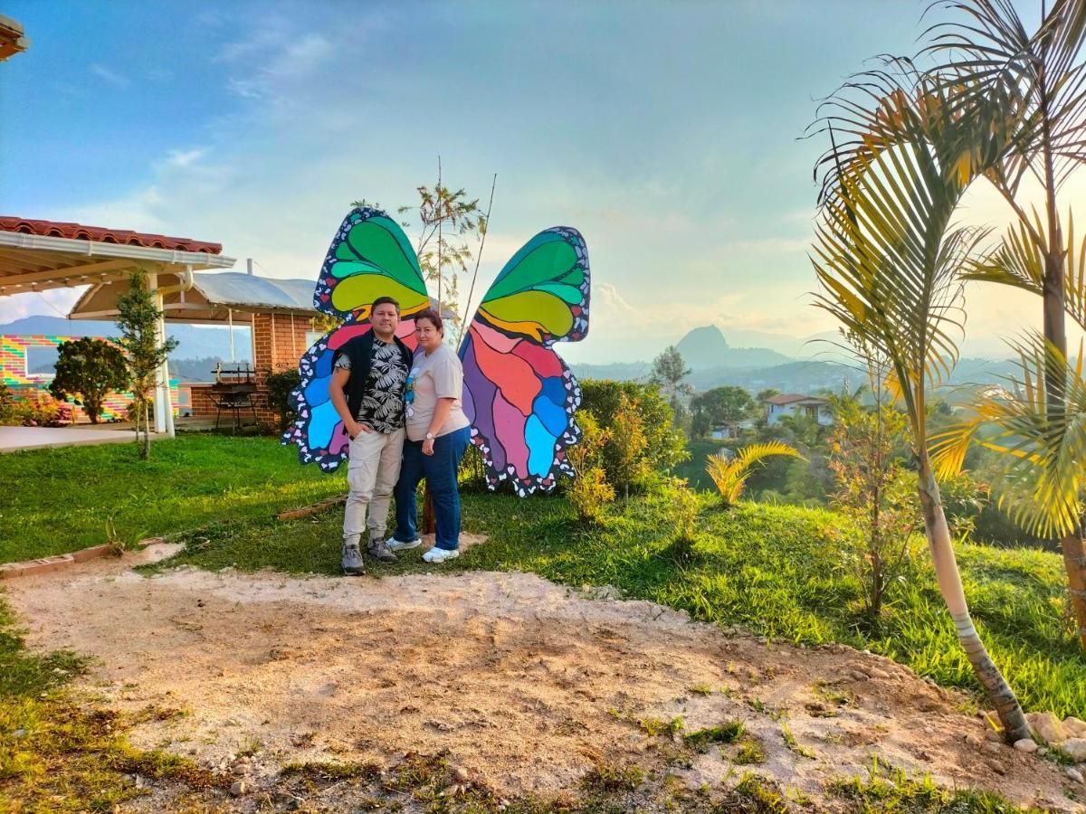 ホテル El Mirador De Guatape 2 エクステリア 写真