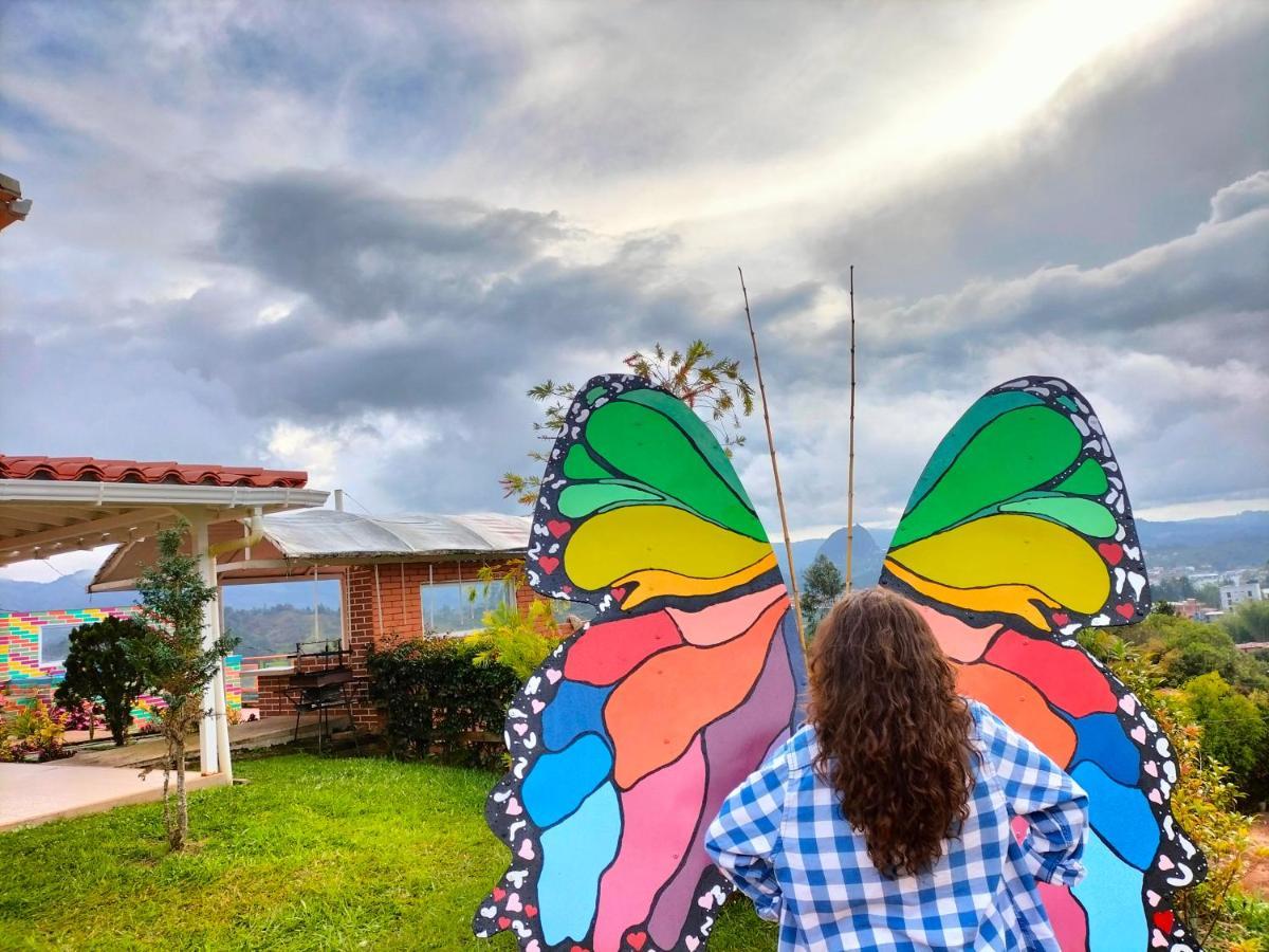ホテル El Mirador De Guatape 2 エクステリア 写真